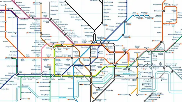 ¿Por qué los mapas de metro parecen circuitos eléctricos?
