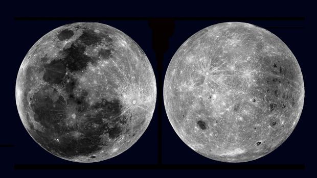 La razón por la que las dos caras de la Luna son diferentes