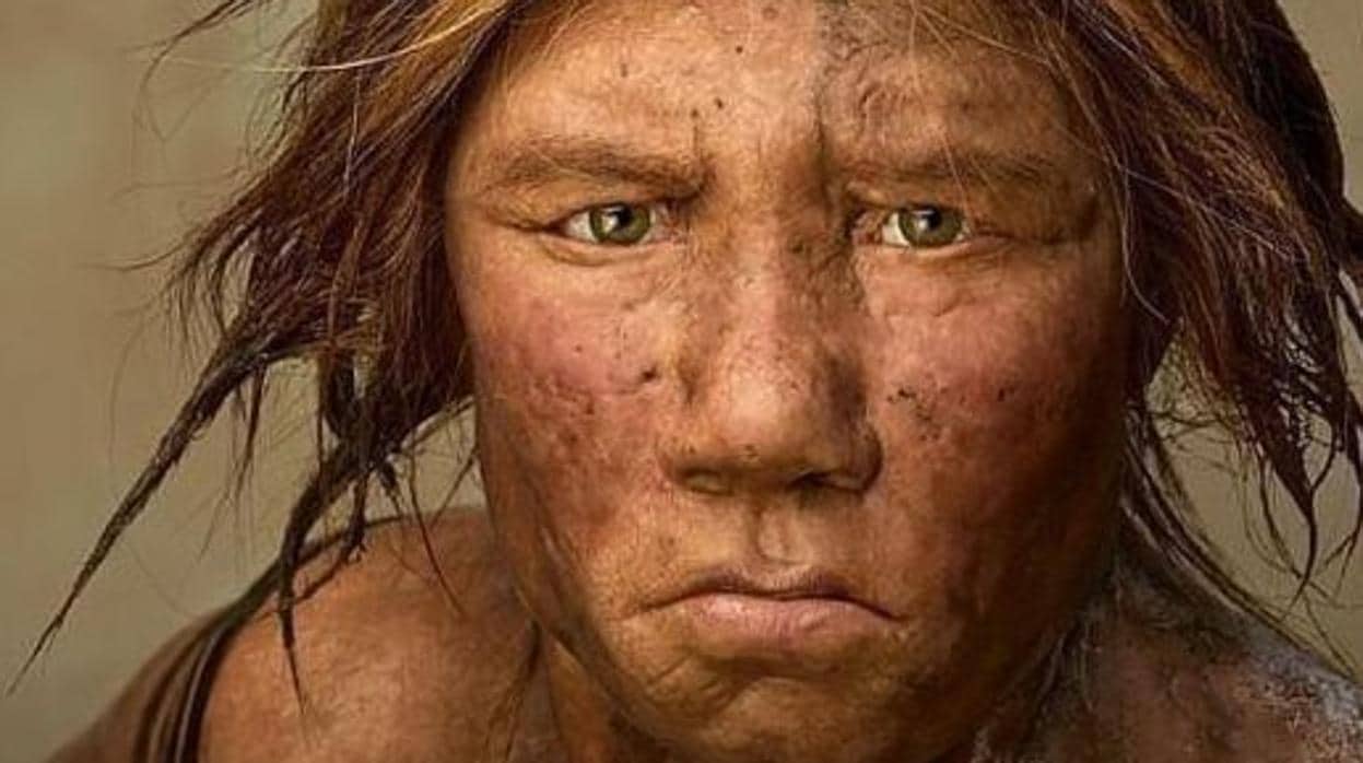 Una mujer neandertal