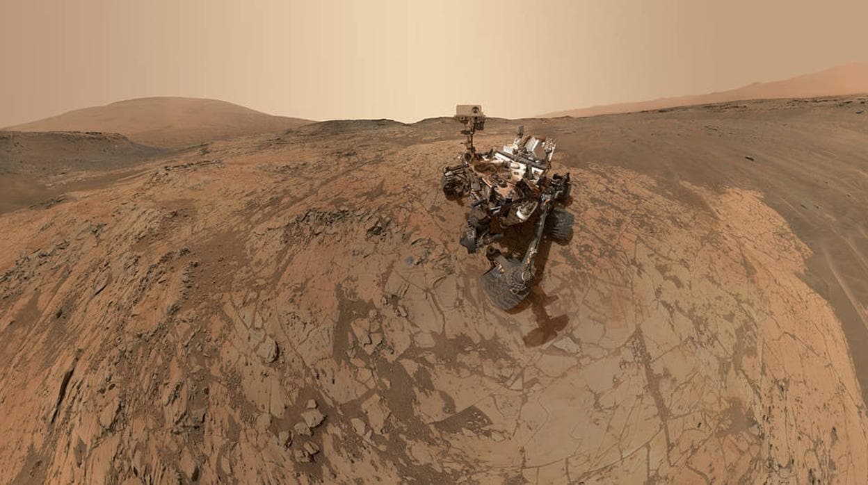 El Curiosity se hace un «selfie» sobre la superficie de Marte