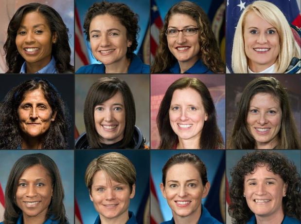 ¿Cuál de estas doce mujeres será la primera en pisar la Luna?