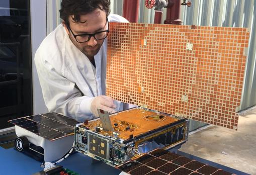 Uno de los CubeSats MarCo que llegaron a Marte el año pasado con la misión Insight, de la NASA