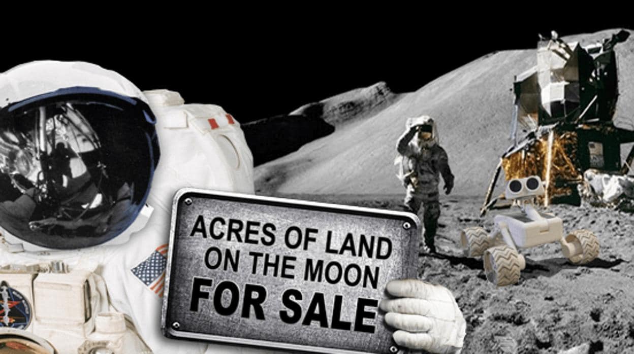 La Embajada Lunar vende 1 acre de tierra en la Luna (4.000 metros cuadrados) por 25 dólares