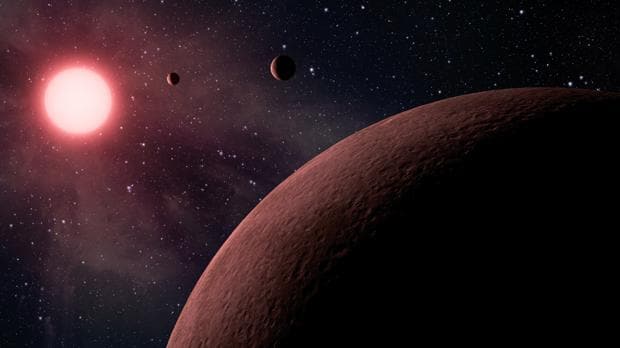 Descubren un sistema solar muy cercano con tres extraños planetas