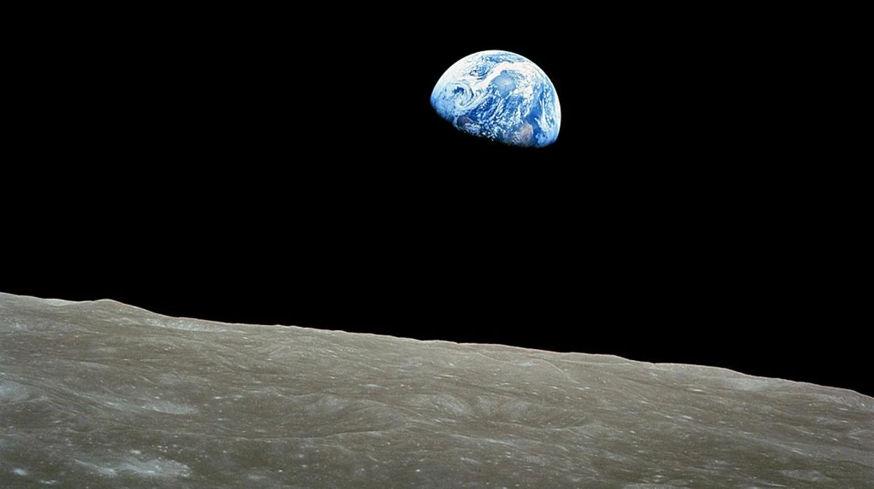 «Amanecer de la Tierra», tomada por Anders el 24 de diciembre de 1968