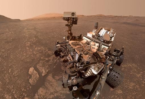 Autorretrato del rover Curiosity, tomado en mayo de este año