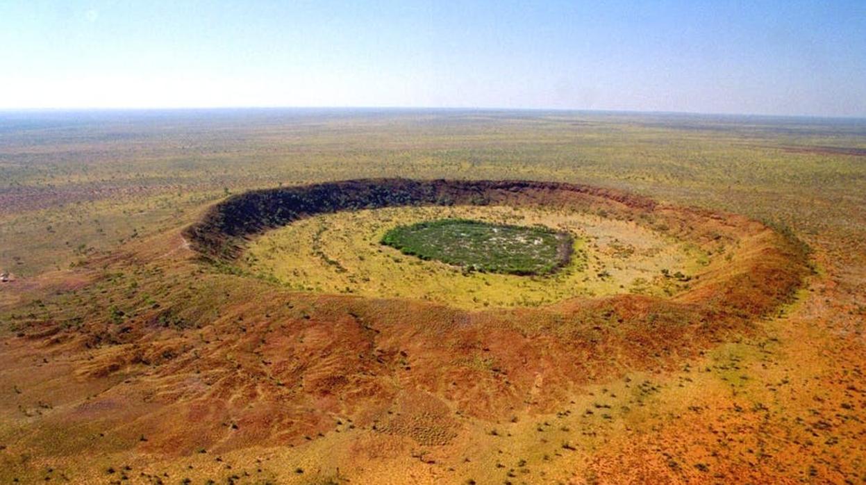 El cráter de Wolfe Creek, en Australia