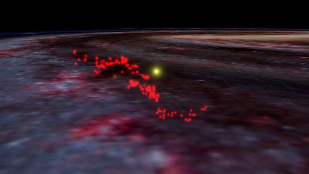 Astrónomos descubren cerca del Sol el «tsunami» más gigantesco de la Vía Láctea