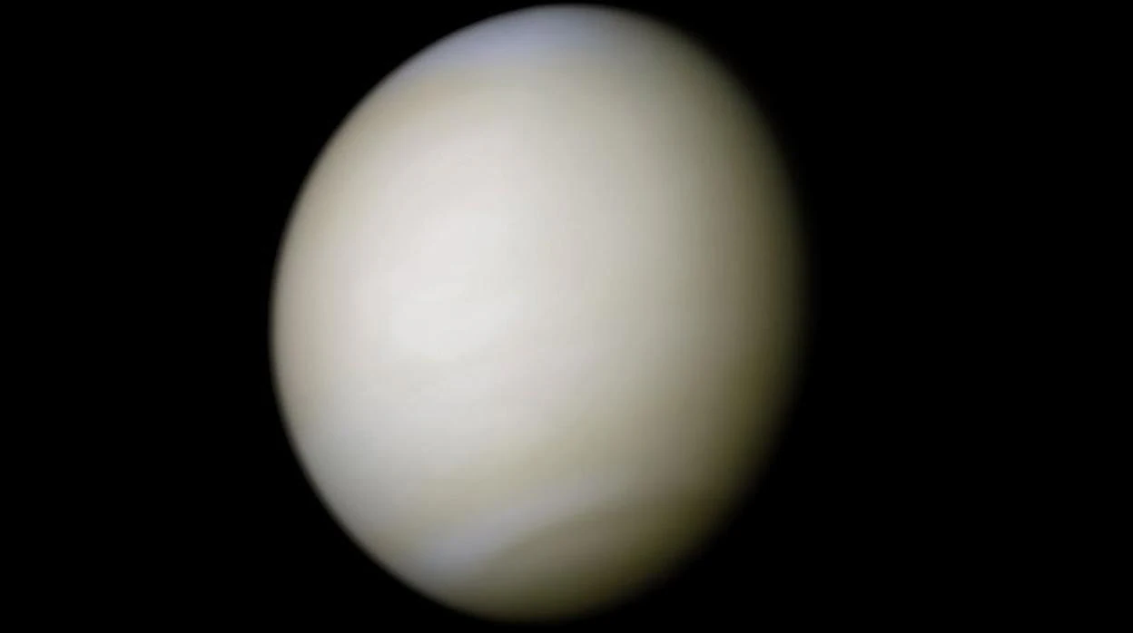 Color real de Venus, un planeta sacudido por un efecto invernadero descontrolado