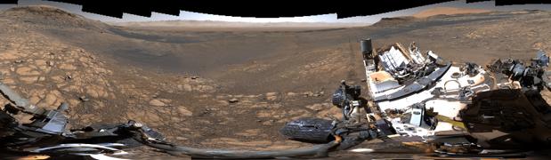 La mejor y más impresionante panorámica de Marte tomada por el Curiosity