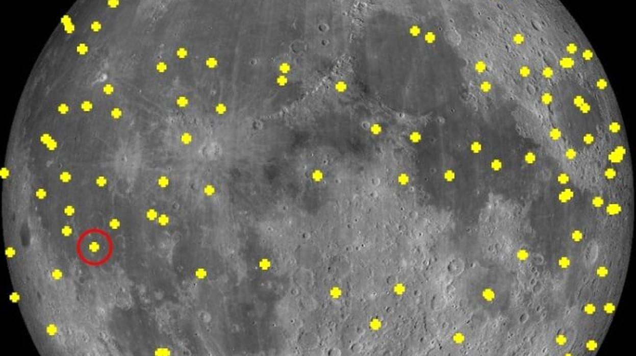 Alguno de los 102 impactos registrados por el proyecto Neliota