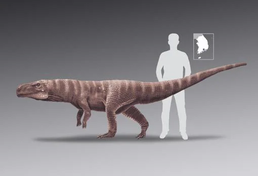 Cocodrilos gigantes caminaban sobre dos patas como los dinosaurios