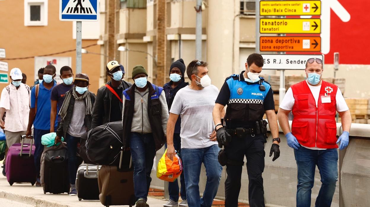 En junio se produjeron varios brotes en Huesca y Cataluña, entre trabajadores agrícolas