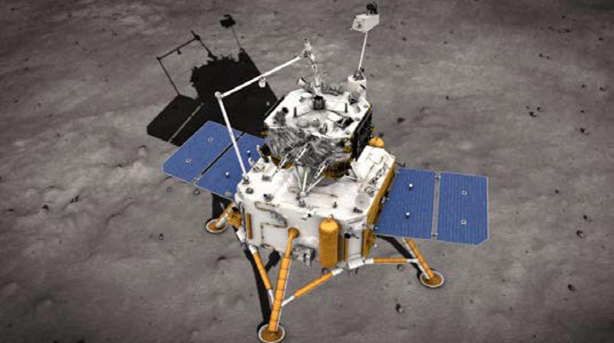 La misión china Chang'e 5 recogerá rocas de la superficie lunar