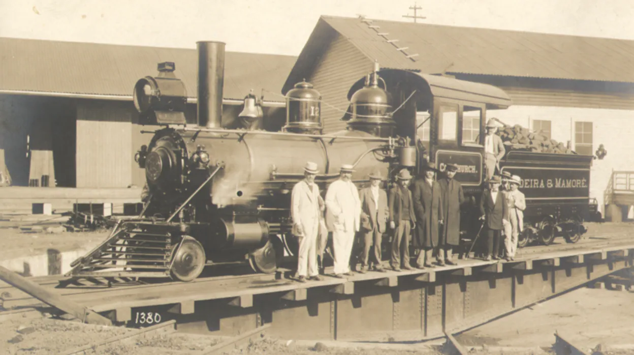 Locomotora del Ferrocarril Madeira-Mamoré