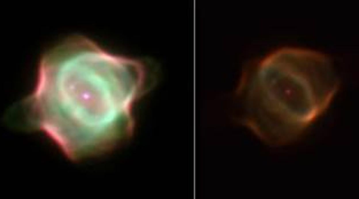 El Hubble capta la insólita desaparición de una nebulosa en tiempo real