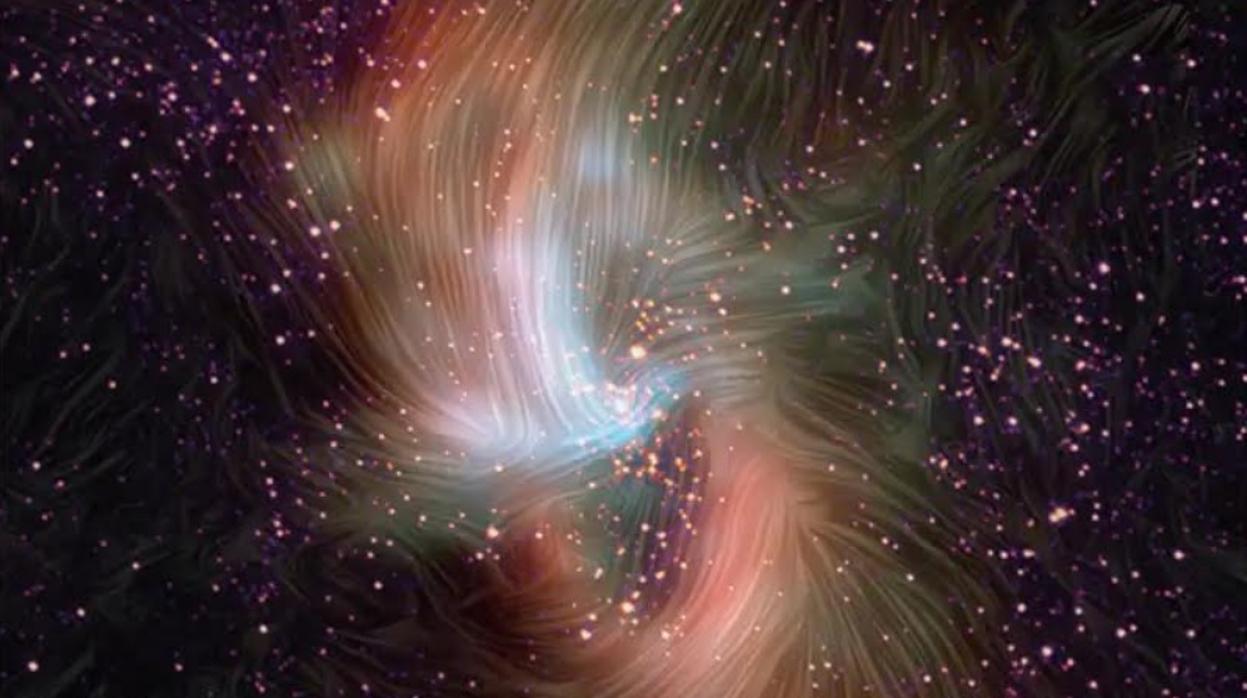 Los campos magnéticos alrededor de la Vía Láctea podrían ayudarnos a estudiar el Big Bang