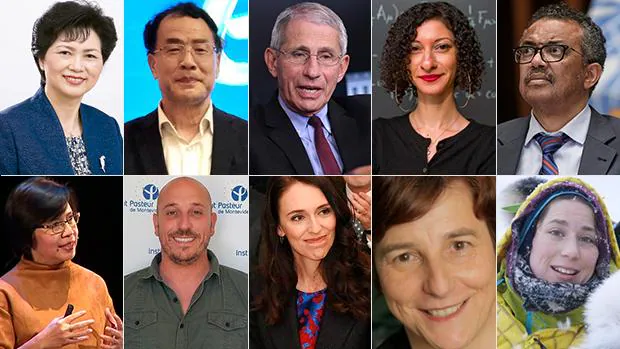 Las diez personas que más influyeron en la ciencia en 2020