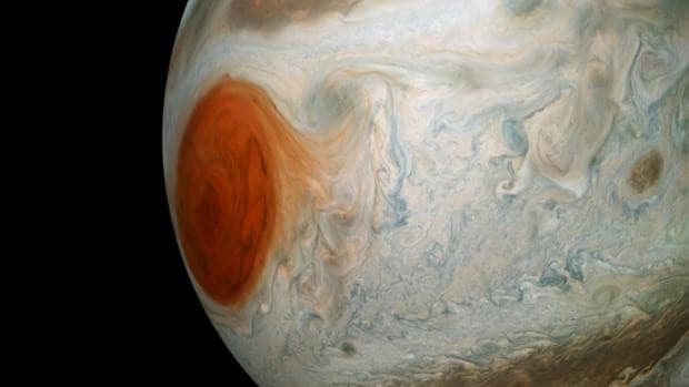 La Gran Mancha Roja de Júpiter es mucho más profunda de lo pensado