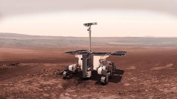 Suspendida por la guerra de Ucrania ExoMars, la misión europea para buscar vida en Marte