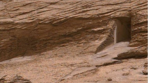 Una puerta en Marte, la imagen que ha compartido un robot de la NASA