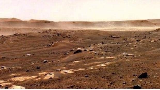Captan el primer vídeo de una tormenta de polvo en Marte