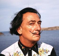 Retrato de Dalí