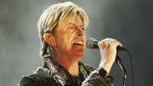 David Bowie, fotografiado en Newport, en 2004