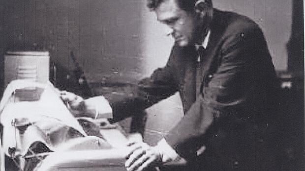 Roy Ferguson, en la oficina de Reuters en Madrid en 1964