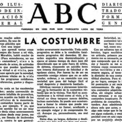 Portada de ABC