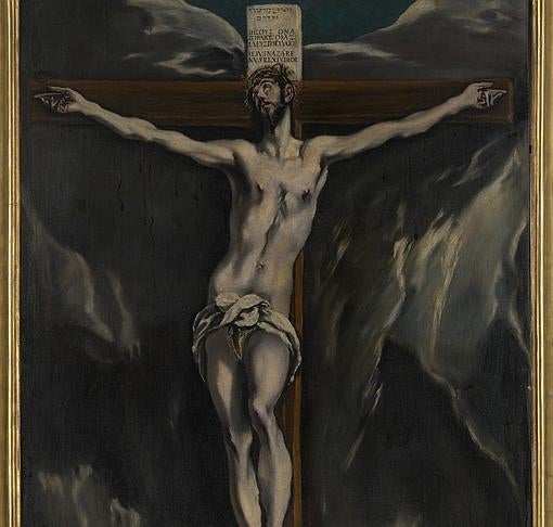 «Cristo en la Cruz», del Greco