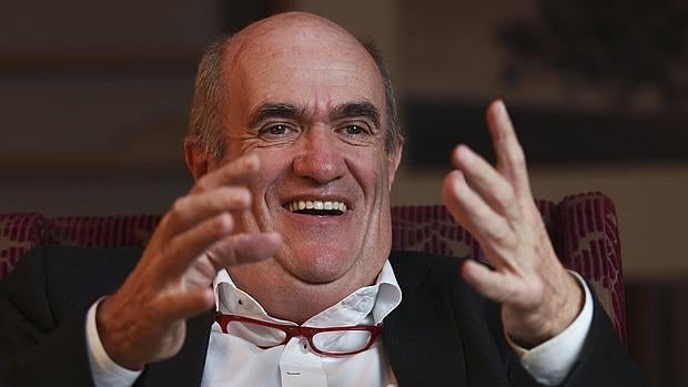 Colm Tóibín, durante la entrevista con ABC