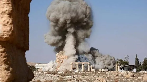 Destrucción de los restos arqueológicos de Palmira por parte del Daesh