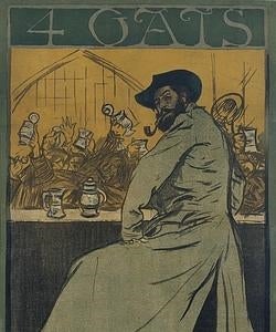 Una de ls piezas de Ramon Casas