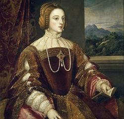 Isabel de Portugal, retratada por Tiziano
