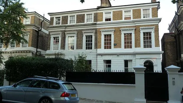 Casa de Amy Winehouse en Camden Town, al norte de Londres