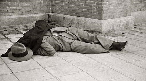 Fotografía del cadáver tiroteado de Calvo Sotelo