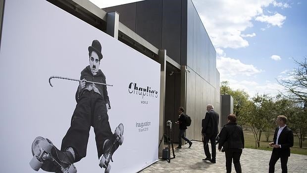 La entrada a «Chaplin's World»