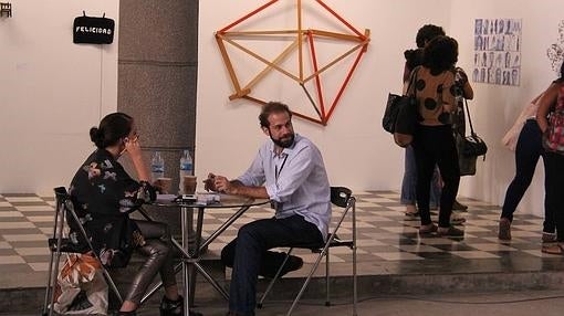 Detalle del espacio de Lume en la feria