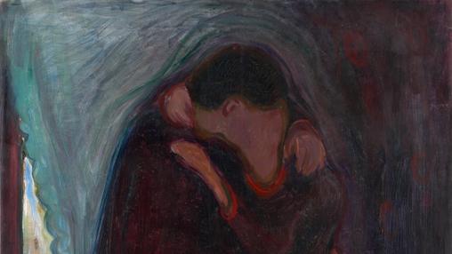 «El beso», de Munch