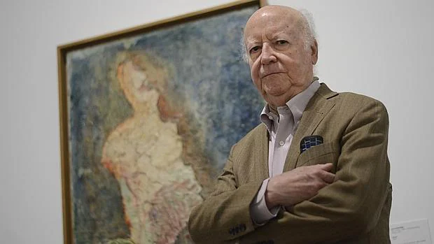 Jorge Edwards, en el Museo Reina Sofía, donde tuvo lugar la entrevista