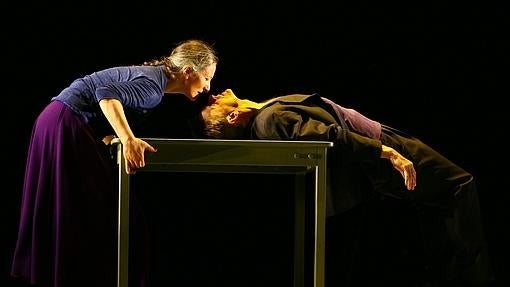 Baryshnikov, con Ana Laguna en «Place»