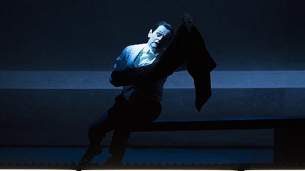 Mikhail Baryshnikov, en un momento de «Letter to a man»