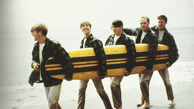 The Beach Boys en uno de sus mayores momentos de éxito