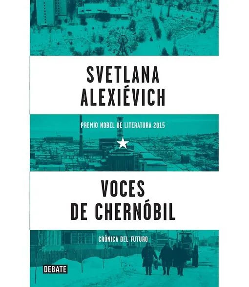 Cubierta de «Voces de Chernóbil»