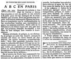 Página de ABC, 1 de febrero de 1910