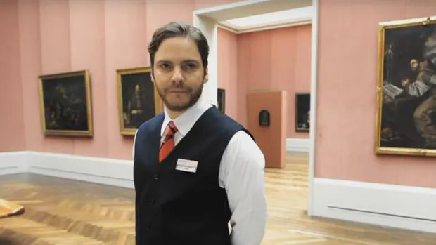 Daniel Brühl en el vídeo de promoción de la exposición