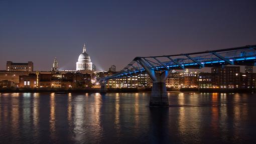 Vista del famoso puente