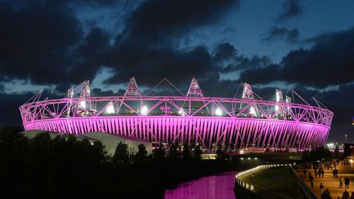 El estadio durante los Juegos Olímpicos de 2012