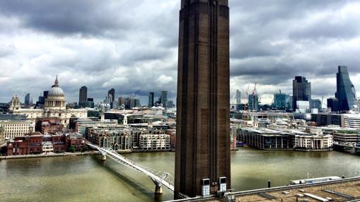 Espectacular vista de Londres desde el nuevo edificio